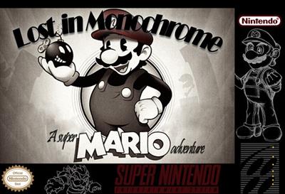 Super Mario World: Lost in Monochrome Land - Fanart - Box - Front Image