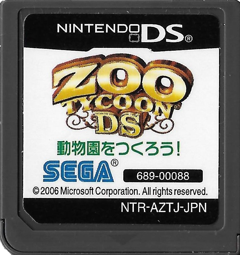 Zoo Tycoon DS (Nintendo DS, 2005) for sale online