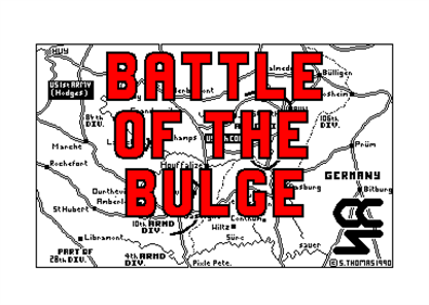 Battle of the Bulge - Screenshot - Game Title Image