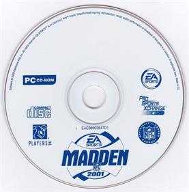 Madden NFL 2001 - Disc Image
