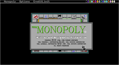 TEGL Monopoly - Screenshot - Game Title Image