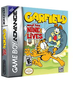Garfield and His Nine Lives - Box - 3D Image