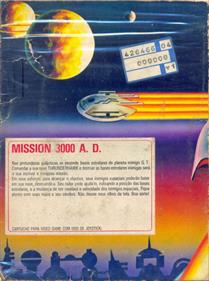 Mission 3000 A D - Box - Back Image