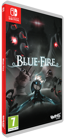 Blue Fire - Box - 3D Image