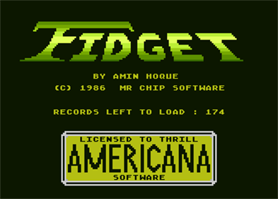 fidget - Screenshot - Game Title Image