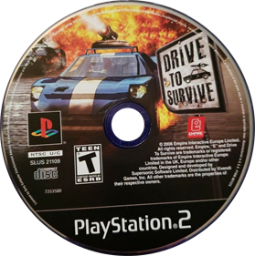 Drive to Survive - Disc Image