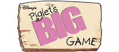 Piglet's Big Game - Clear Logo Image