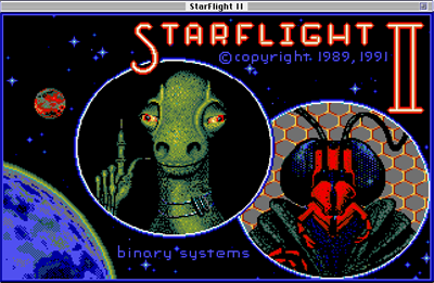 Starflight 2: Trade Routes of the Cloud Nebula - Screenshot - Game Title Image