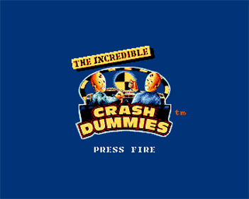 The Incredible Crash Dummies - Screenshot - Game Title