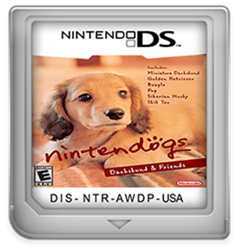 Nintendogs: Dachshund & Friends - Fanart - Cart - Front