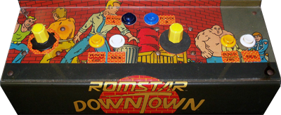 DownTown - Arcade - Control Panel Image