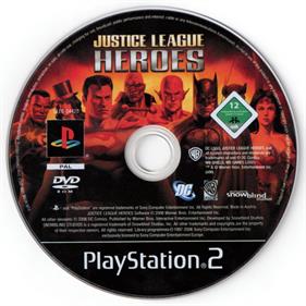 Justice League Heroes - Disc Image