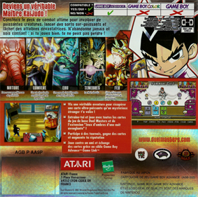 Duel Masters: Sempai Legends - Box - Back Image