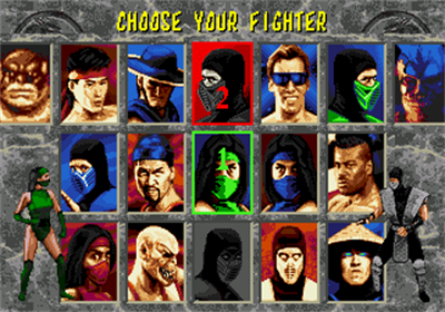 Mortal Kombat II Unlimited - Screenshot - Game Select Image