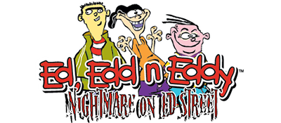 Ed Edd n Eddy: Nightmare on Ed Street - Clear Logo Image