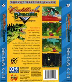 Cadillacs and Dinosaurs: The Second Cataclysm - Box - Back - Reconstructed Image