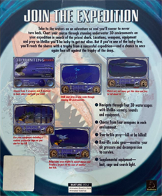 3D Hunting: Shark - Box - Back Image