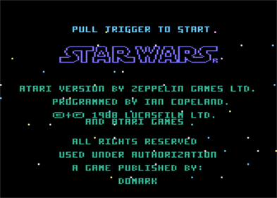 Star Wars - Screenshot - Game Title Image