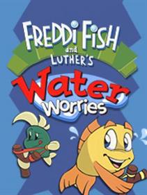 Freddi Fish and Luthers Water Worries - Fanart - Box - Front