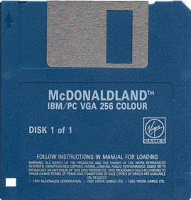 McDonaldland - Disc Image