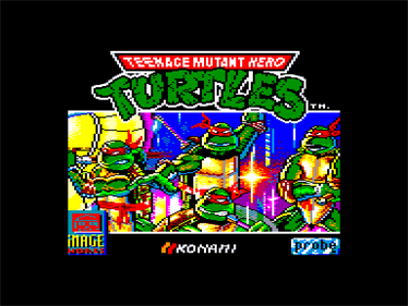 Teenage Mutant Hero Turtles - Screenshot - Game Title Image