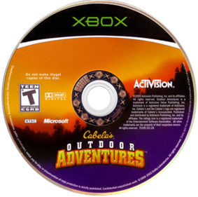 Cabela's Outdoor Adventures - Disc Image