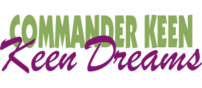 Commander Keen: Keen Dreams - Clear Logo Image