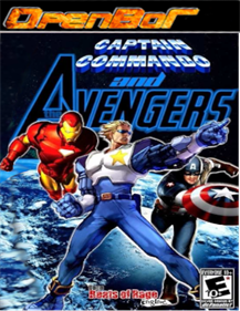 Captain Commando and the Avengers - Box - Front Image