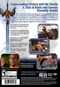 SoulCalibur II - Box - Back Image