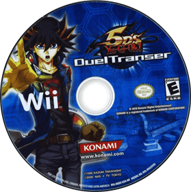 Yu-Gi-Oh! 5D's Duel Transer - Disc Image