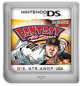 Major League Baseball 2K9: Fantasy All-Stars - Fanart - Cart - Front