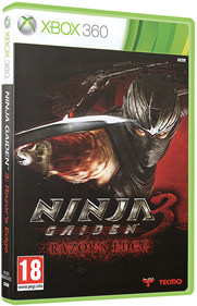 Ninja Gaiden 3: Razor's Edge - Box - 3D Image