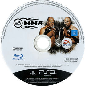 EA Sports MMA - Disc Image