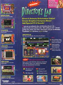 Nickelodeon Director's Lab - Box - Back Image