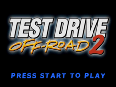 Test Drive: Off-Road 2 - Screenshot - Game Title Image