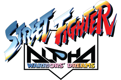 Street Fighter Alpha: Warriors' Dreams - Clear Logo Image