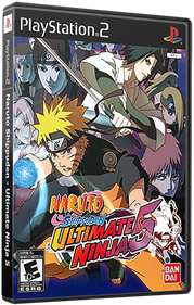 Naruto Shippuden: Ultimate Ninja 5 - Box - 3D Image