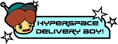 Hyperspace Delivery Boy! - Clear Logo Image