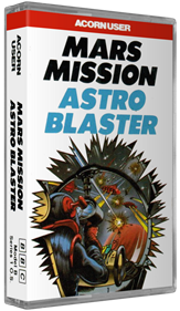 Mars Mission / Astro Blaster - Box - 3D Image