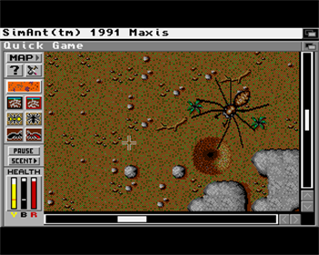 SimAnt: The Electronic Ant Colony - Screenshot - Gameplay Image