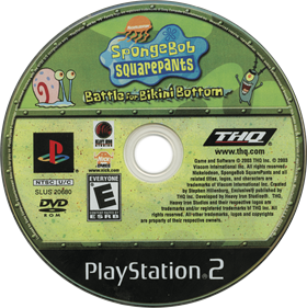 SpongeBob SquarePants: Battle for Bikini Bottom - Disc Image