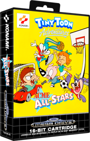 Tiny Toon Adventures: ACME All-Stars - Box - 3D Image