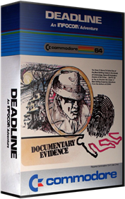 Deadline (Commodore/Infocom) - Box - 3D Image