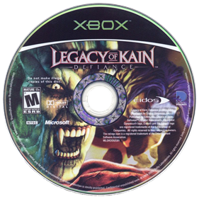 Legacy of Kain: Defiance - Disc Image