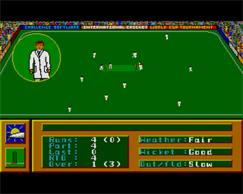 Robin Smith's International Cricket - Screenshot - Gameplay Image