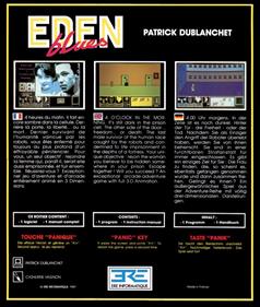 Eden Blues - Box - Back Image