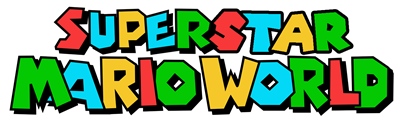 Superstar Mario World - Clear Logo Image