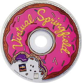 The Simpsons: Virtual Springfield - Disc Image