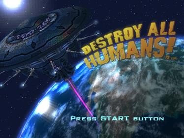 Destroy All Humans! - Screenshot - Game Title Image