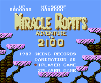 Miracle Ropitt: 2100-Nen no Daibouken - Screenshot - Game Title Image